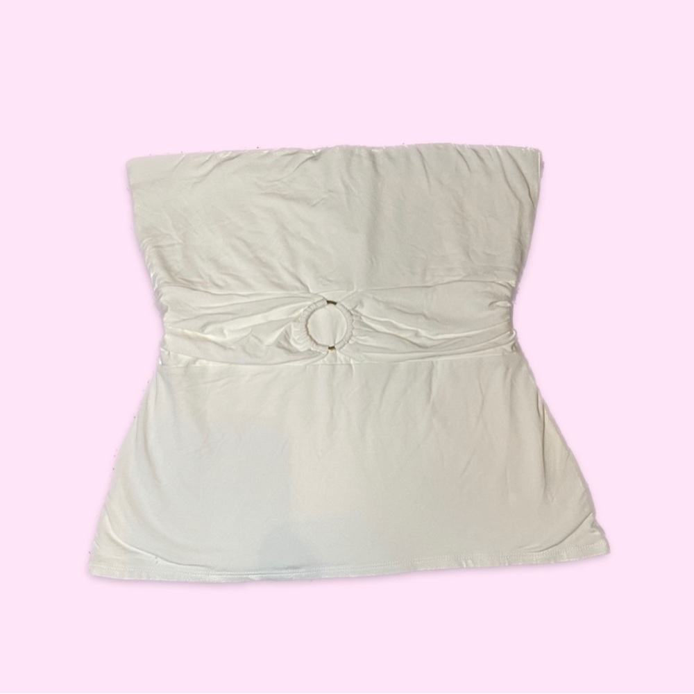 NTW White House Black Market Strapless Top